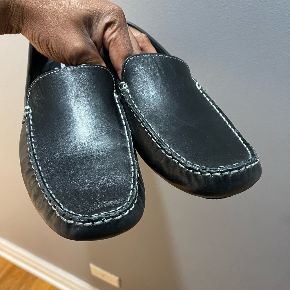 Hush Puppies Bounce Loafers Black Sz 11
